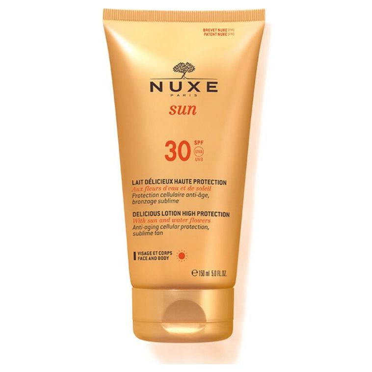 NUXE LAIT DELICIOUS LOTION FACE/BODY SPF 30 150ML